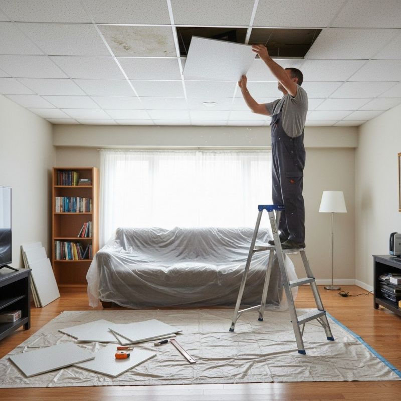 Ceiling Tile Replacement